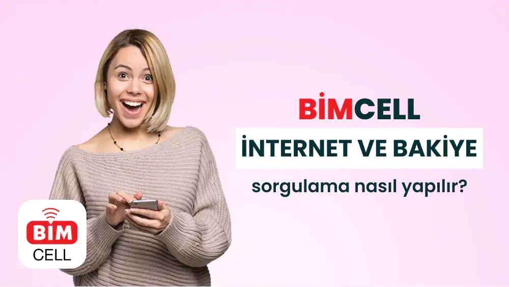 Bimcell İnternet ve Bakiye Soruglama