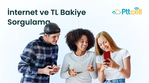 Pttcell İnternet ve TL Bakiye Sorgulama